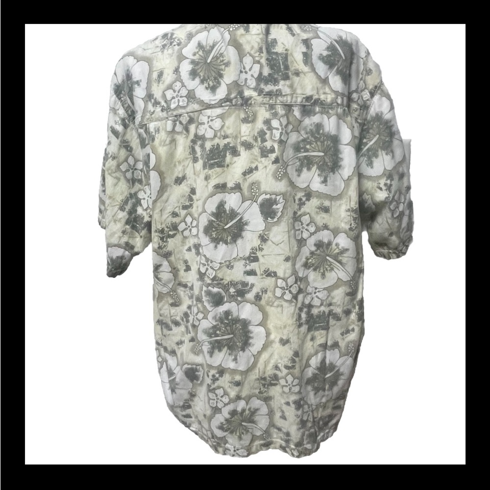 Billabong Shirt Men's Extra Large Floral Aloha Hawaiian Collared Camp Button Up - Picture 2 of 8
